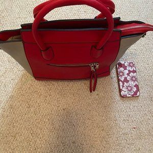 Red ChillX Handheld Purse Strap Included